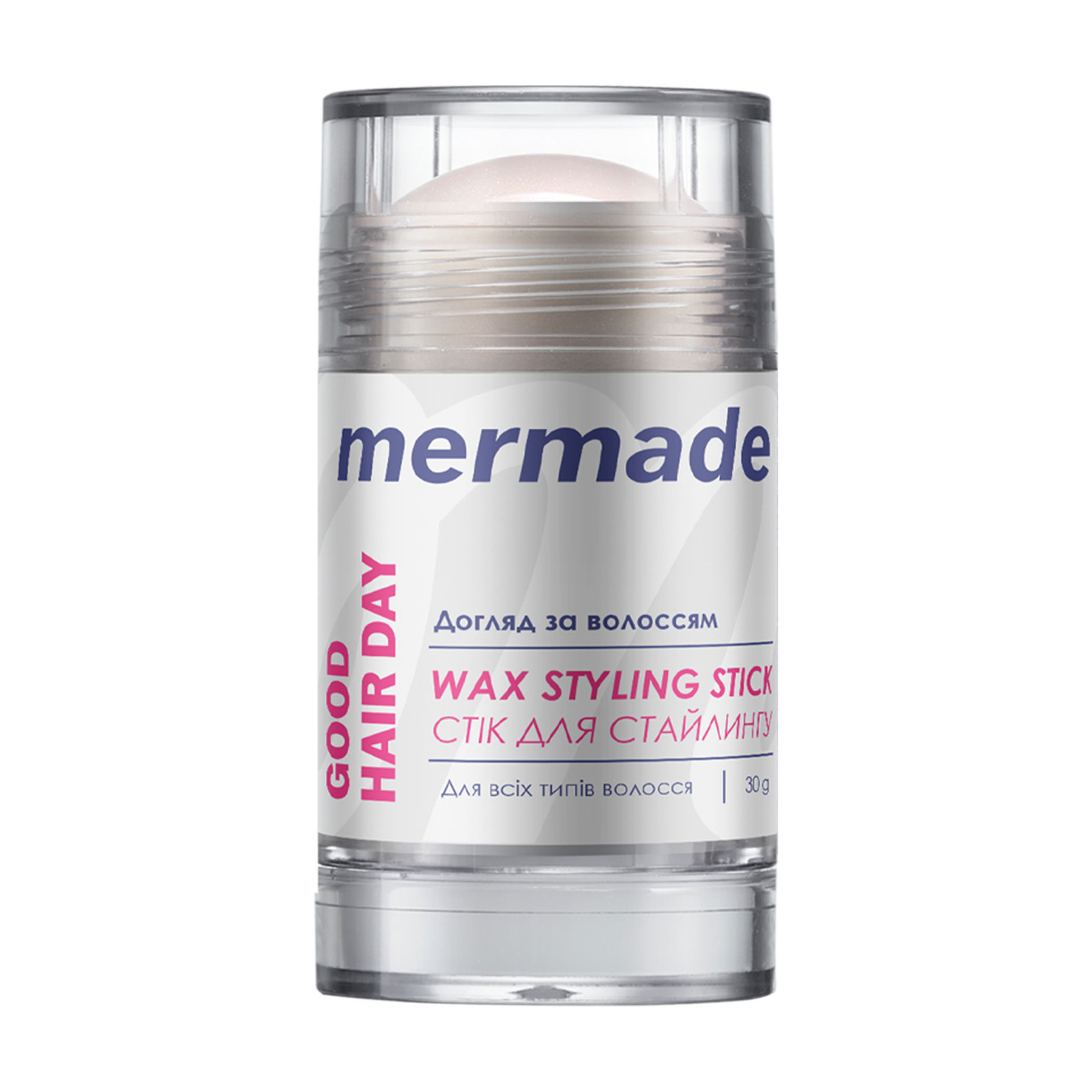 Восковий стік для стайлінгу волосся Mermade Good Hair Day Wax Styling Stick, 30 г